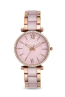 Correa de reloj Fossil ES4346 Acero inoxidable Rosado 16mm